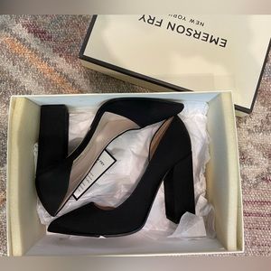 NIB Emerson Fry D'Orsay Heel Pumps